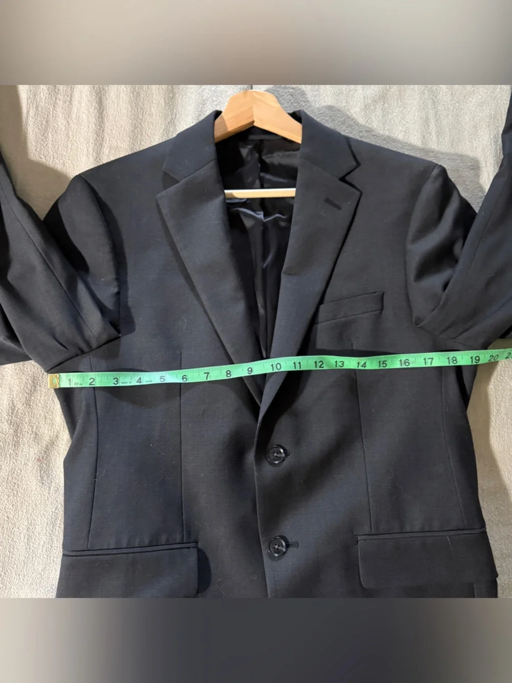 Calvin Klein Men's Slim Fit Charcoal Suit - Elegant Everyday Tailored Set